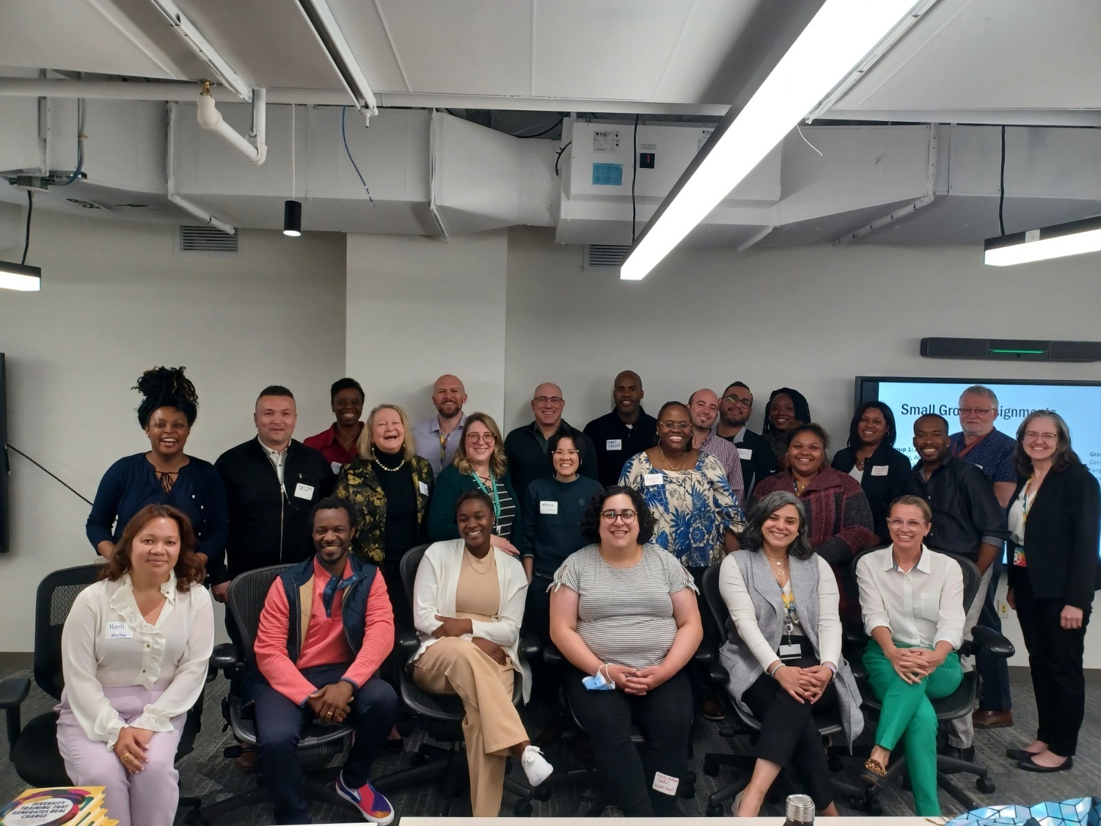 Elevate Impact community cohort gathered at a workshop